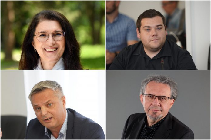 Ljerka Cividini, Lovro Horvat, Stjepan Kovač, Bojan Perhoč