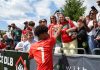 13.05.2025. Sveti Martin Na Muri - Turnir “Vlatko Marković” za nogometase do 15 godina. Portugal - Japan. Cristiano Ronaldo Junior, Maria Dolores dos Santos Aveiro Photo: Matija Habljak/PIXSELL