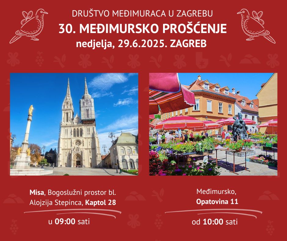 30. Međimursko prošćenje u Zagrebu