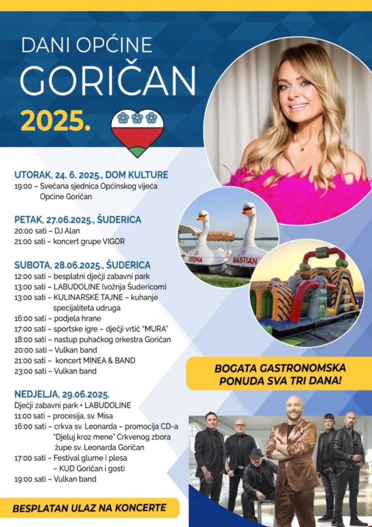 Dani Općine Goričan - program
