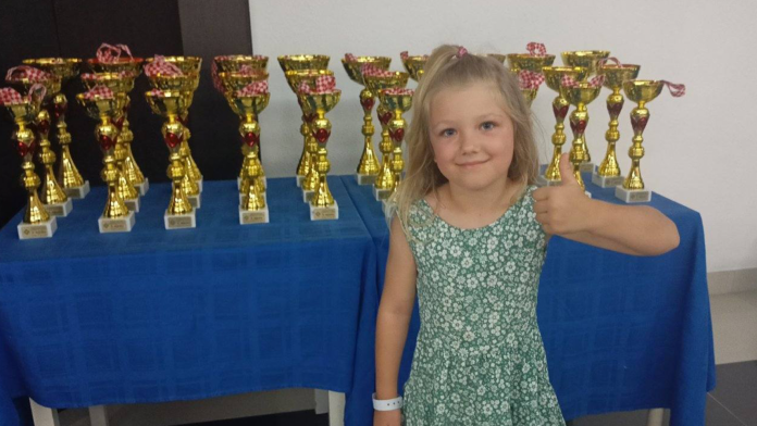 Lianna Dovečar – prvakinja Hrvatske do 7 godina