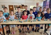 Sudionici ljetnog kampa tehničke kulture u III.OŠ Čakovec sa svojim kreacijama, Ljetni kamp tehničke kulture