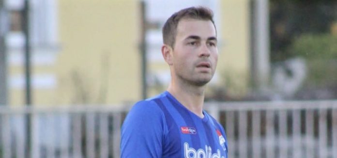 Petar Mikulan u dresu Graničara