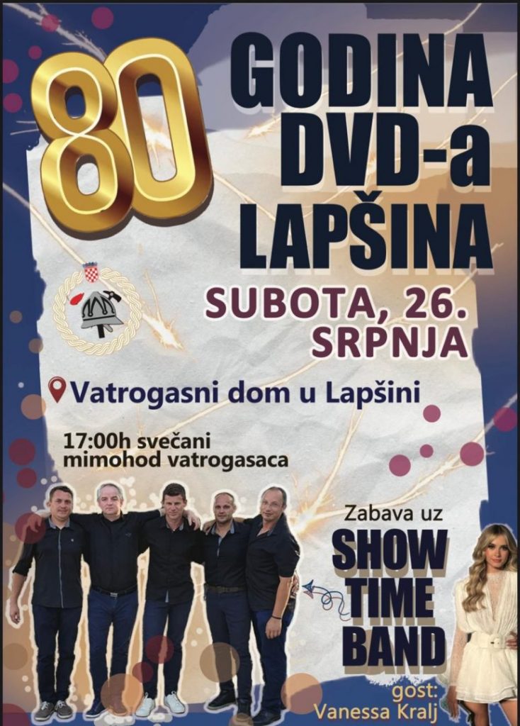DVD Lapšina plakat 80 godina