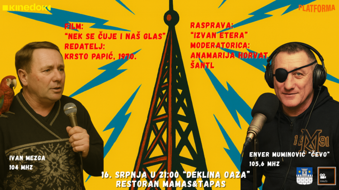 Nek se čuje i naš glas ponovno uz film i raspravu pod zvjezdanim nebom Čakovca