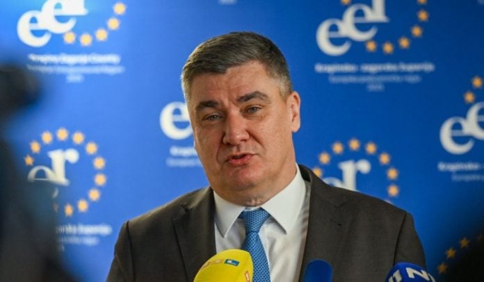 Zoran Milanović, vojni mimohod zagreb