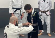 Dječak i trener Jiu jitsua, Ljetni jiu-jitsu kamp