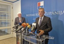 Matija Posavec, sjednica Međimurske županije