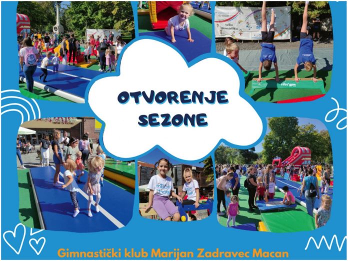 Gimnastika na otvorenom- Party otvorenja
