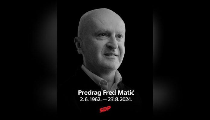 Predrag Fred Matić SDP