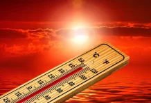 Termometar i sunce