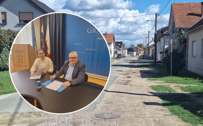 gradonačelnik Ljubomir Kolarek potpisao je Ugovor o izvođenju radova na izgradnji oborinske odvodnje i rekonstrukciji Ulice Stjepana Radića u Prelogu