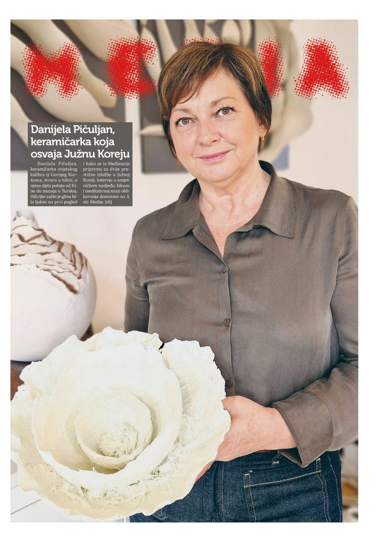 Media naslovnica Danijela Pučuljan keramičarka Gornji Kuršanec
