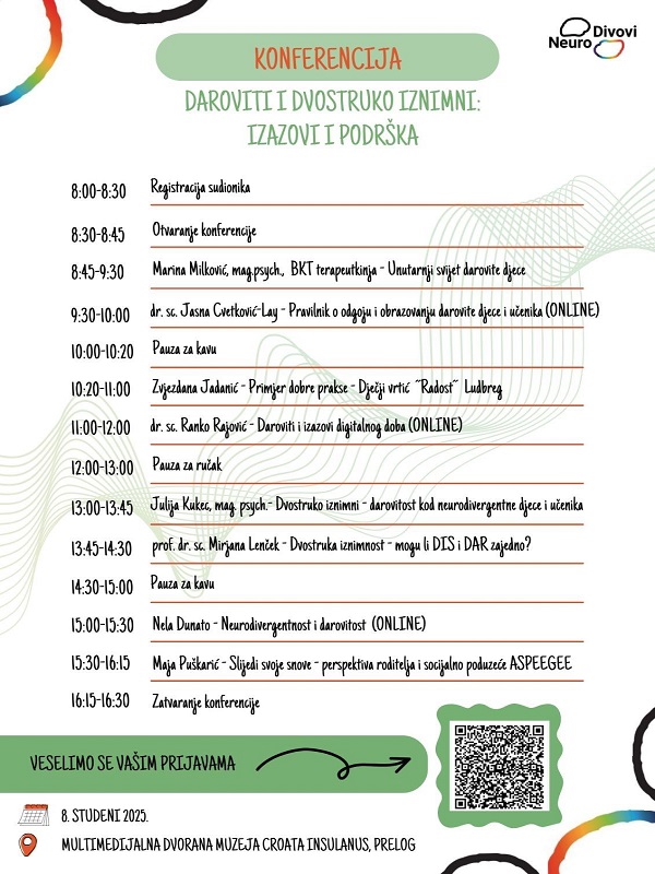 Program Konferencije NeuroDivovi
