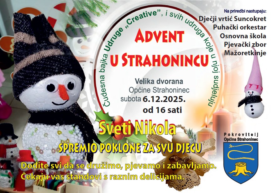Advent u Strahonincu 2025.