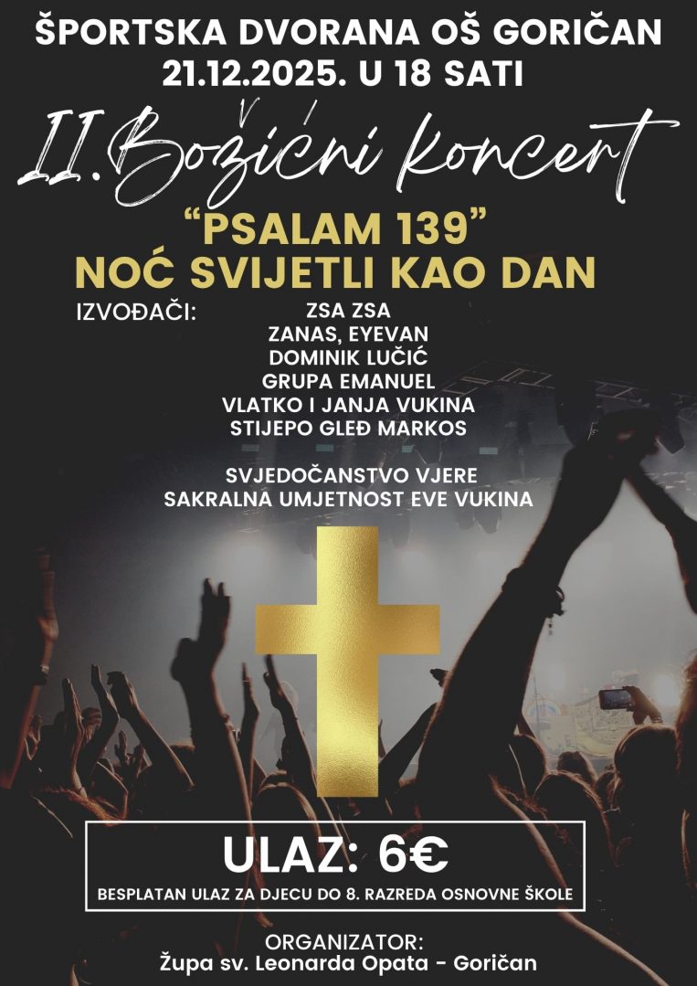 II. Božićni koncert Goričan