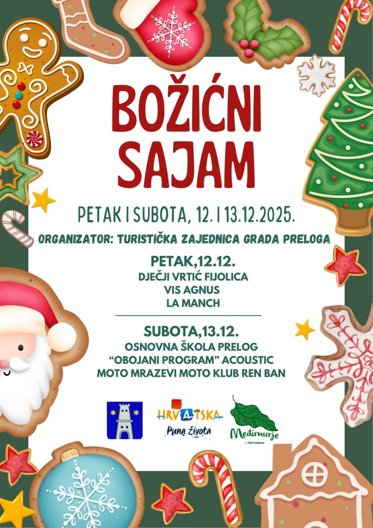 Božićni sajam Prelog 2025.