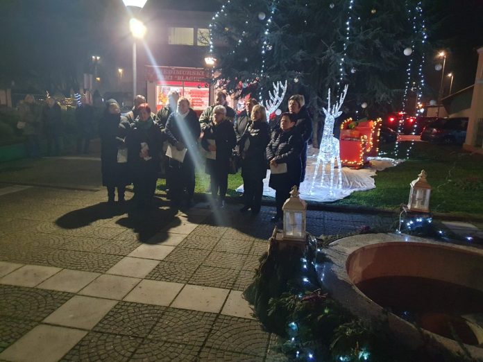 Mursko Središće - paljenje druge adventske svijeće