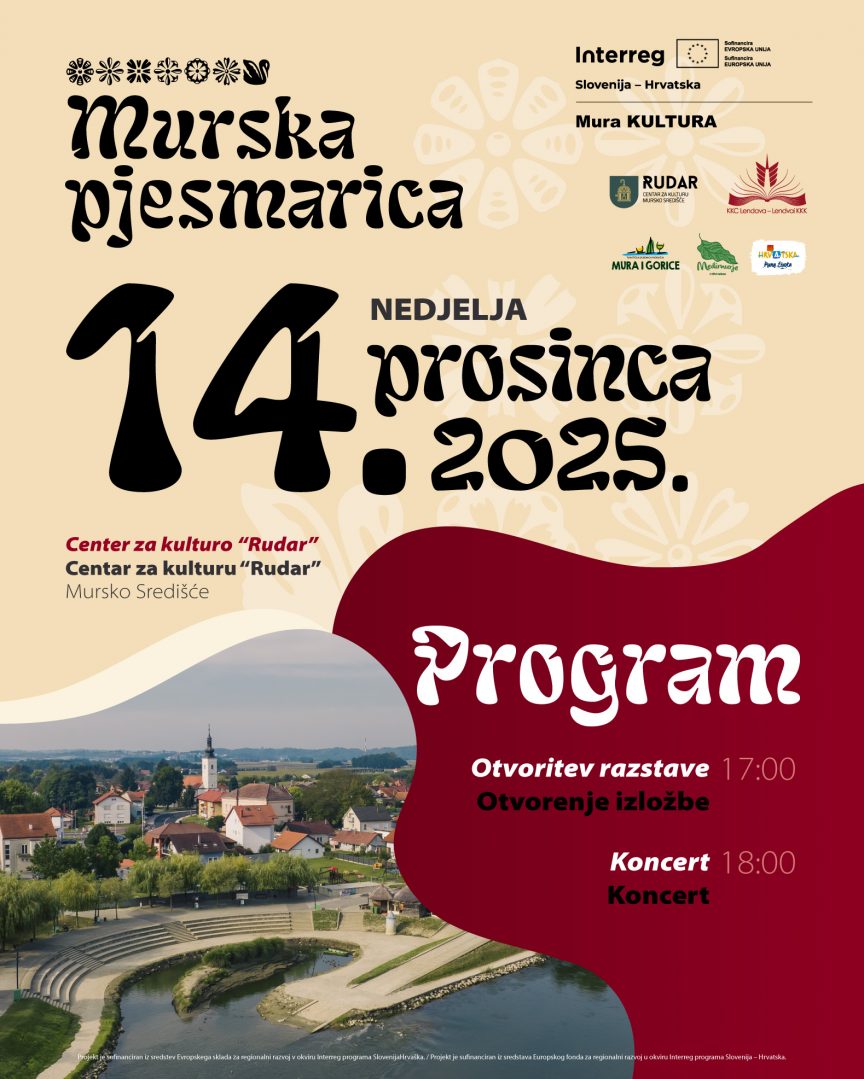 program - Murska pjesmarica - plakat