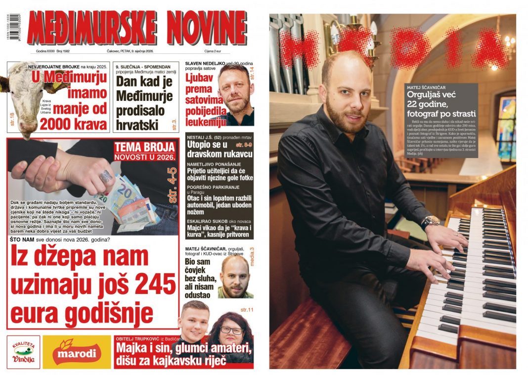 Međimurske novine Naslovnice 1582