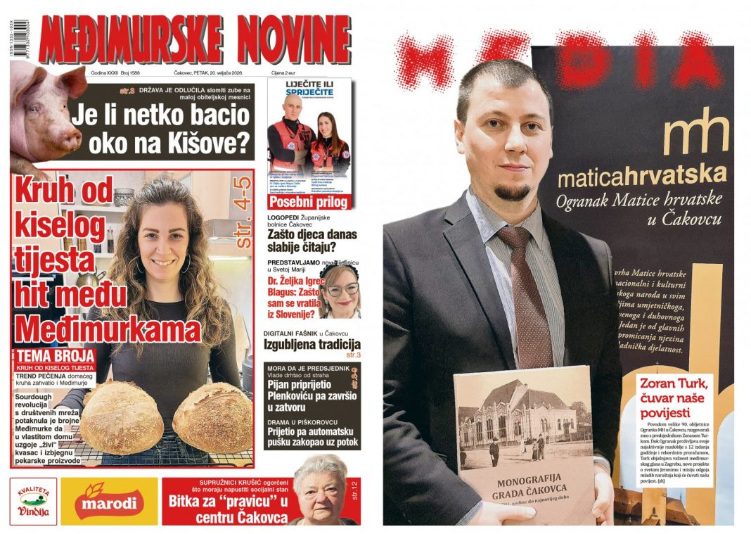 Međimurske novine Naslovnice 1588