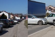 Duga kolona u Mačkovcu: Sudarila su se tri vozila i ima ozlijeđenih Prometna nesreća u Mačkovcu