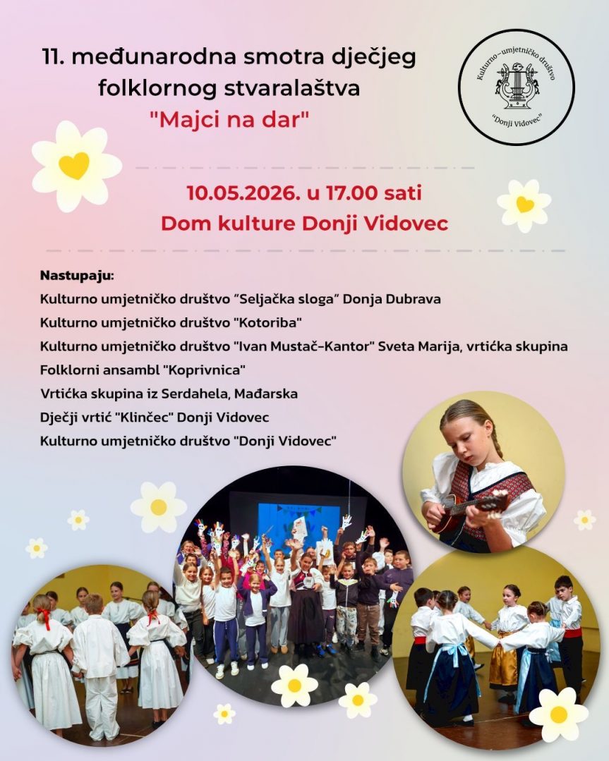 11. međunarodna smotra dječjeg folklornog stvaralaštva Majci na dar