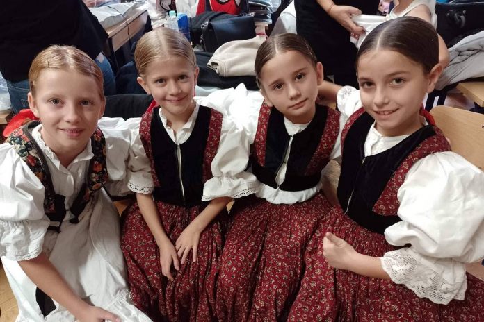 KUD Donji Vidovec djevojčice