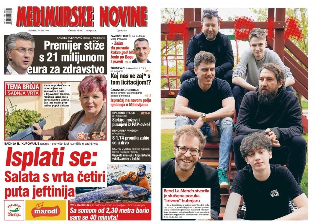 Međimurske novine Naslovnice 1596