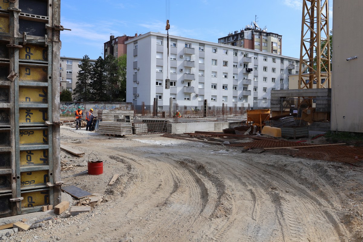 Radovi na Gimnaziji Josipa Slavenskog Čakovec