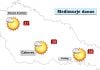 Utorak donosi pretežno sunčano i vrlo vruće vrijeme. Vjetar slab do umjeren sjeveroistočni. Jutarnja temperatura od 20 do 23°C, a najviša dnevna od 37 do 40°C. U srijedu će biti pretežno ili djelomično sunčano. U drugom dijelu dana sve više oblaka, mjestimično uz pljuskove s grmljavinom, lokalno izraženije. Vjetar slab južnih smjerova, a kasno poslijepodne i navečer prolazno jak sjeverni. Jutarnja temperatura od 20 do 23°C, a najviša dnevna od 32 do 35°C, a kasno poslijepodne i navečer svježije.