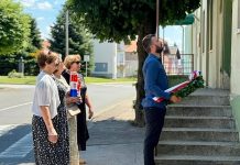 općinski načelnik Mihael Grbavec, predsjednica Općinskog vijeća Štefanija Jambrošić te općinske vijećnice
