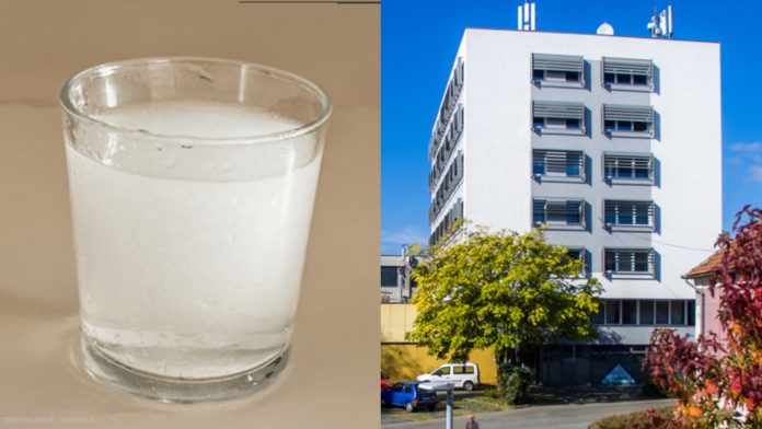 bijela voda iz slavine