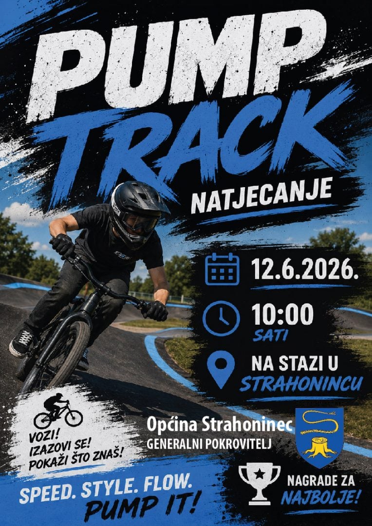 Pump track natjecanje Strahoninec