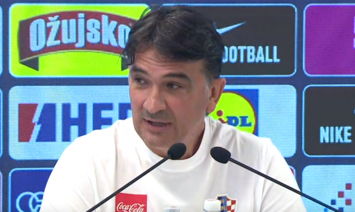 Zlatko Dalić na pressici
