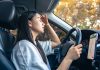 vožnja - auto - vozač - vozačica - gužva - navigacija