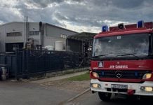 Gorio industrijski pogon u Murskom Središću, plamen je brzo svladan Gorio industrijski pogon u Murskom Središću